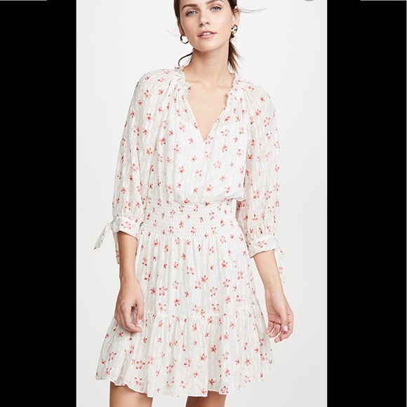 Rebecca Taylor Maui Clip long-sleeve floral dress - Picture 2 of 7